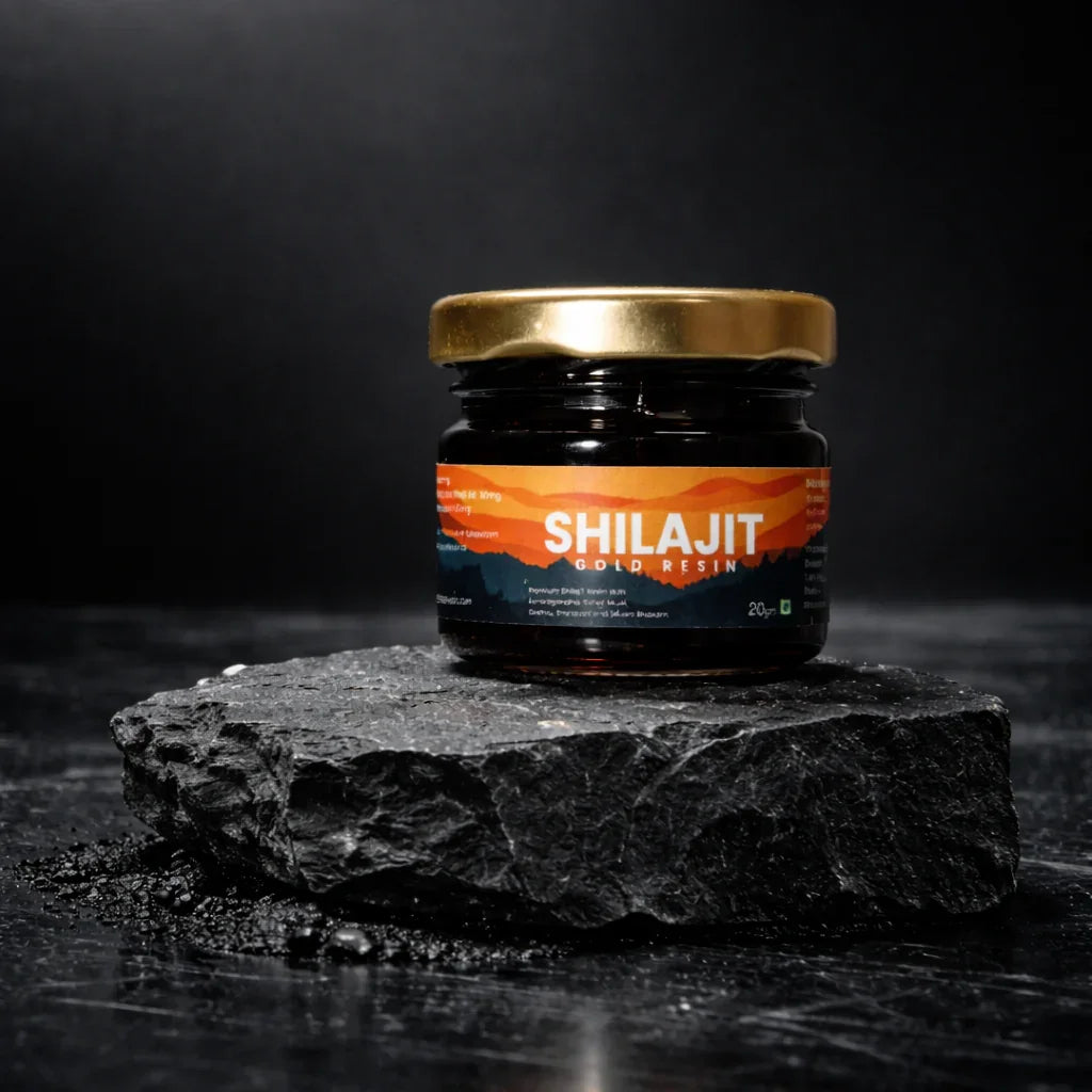 Mountain Himalayan Shilajit Resin – 100% Pure Natural 20g - Rivedic